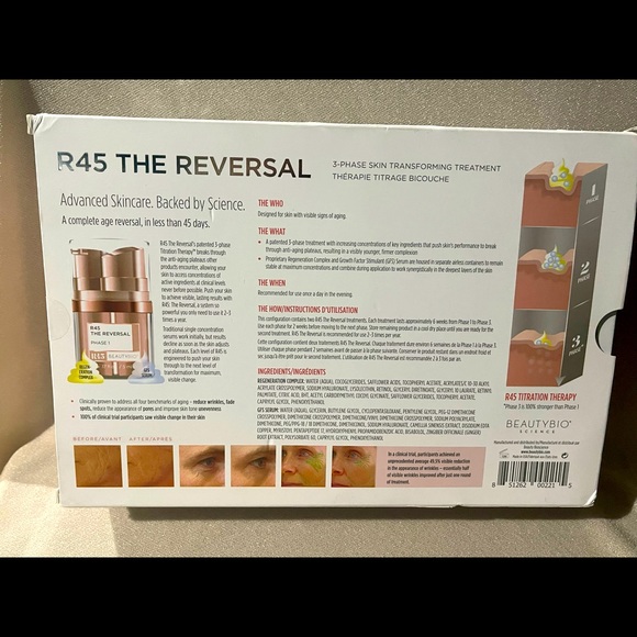Beauty Bio Science R45 The Reversal. Jumbo Sized - Picture 2 of 3